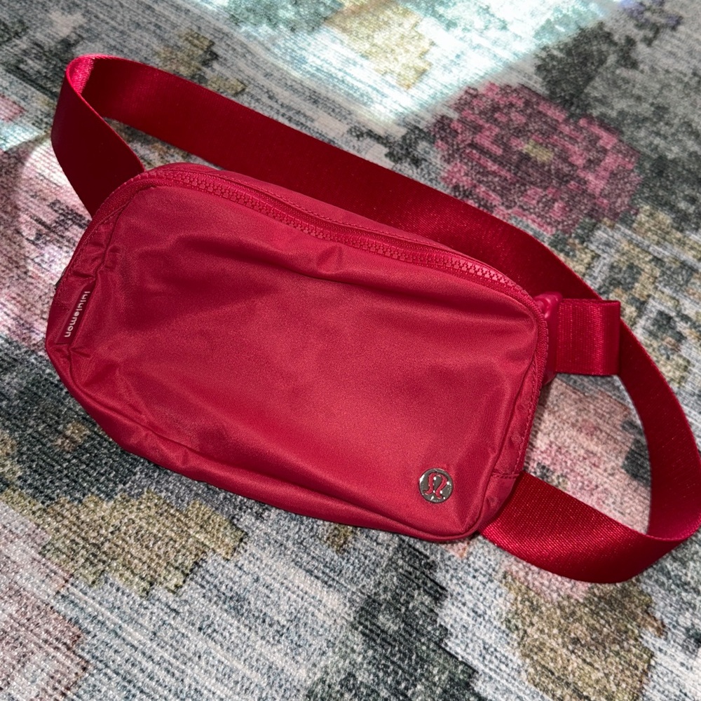 Lululemon Dark Pink Belt Bag